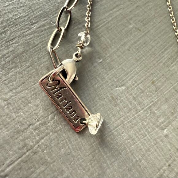 Mariana Swarovski Crystal Guardian Angel Pendant Necklace - Picture 9 of 15